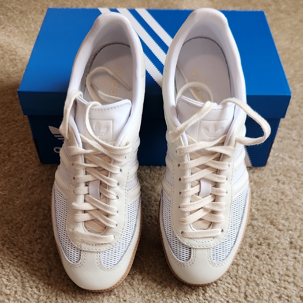 Adidas Samba OG Sneaker-Cream/White